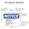Signmission End Of Week Shutdown Flammable Material OSHA Notice Sign, Plastic, 18in W x 12in L, 2PK OS-2PACK-NS-P-1218-L-12039 - alternate 7